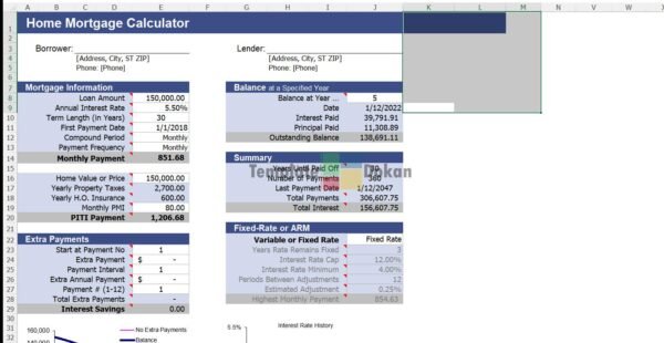 Home Mortgage Calculator
